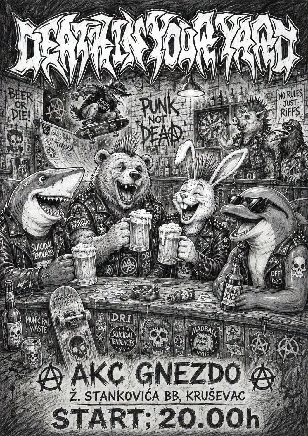 Death in your yard (Prag)